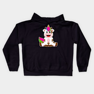 Cow Unicorn Kids Hoodie